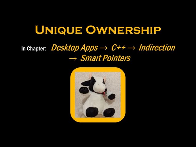 C++'s Smart Pointers: Unique Ownership