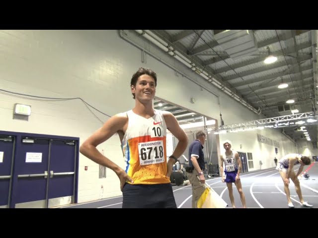Cam Myers Runs World Leading 3:49 Mile at Washington Indoor Preview [Full Race Replay]