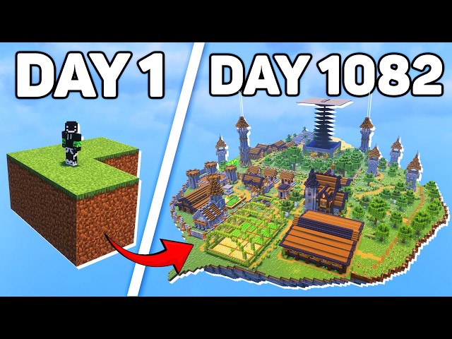 I BEAT the HARDEST SKYBLOCK in Minecraft Hardcore