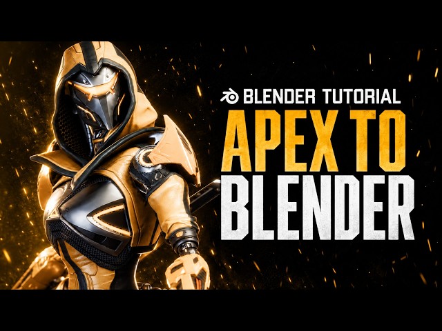 Blender: Import Apex Models & Animations | RSX, Cast & Apex Toolbox