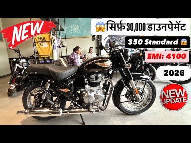 2026 New Bullet 350 Standard Bike || Only 30,000 Down Payment Bullet 350 Standard Bike Full Details