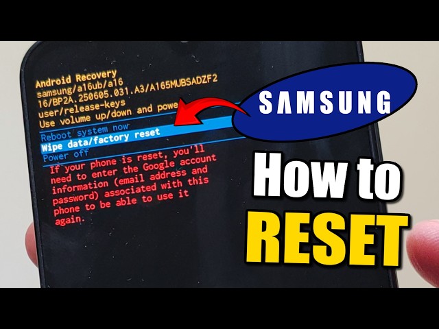 How To Hard Reset Your Samsung Phone (Best Method)