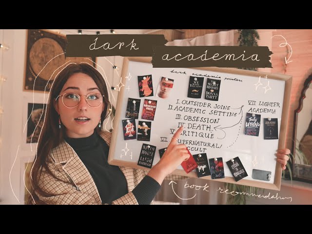 the ultimate guide to dark academia books ☕🦉