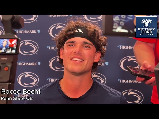 Penn State QB Rocco Becht After 4 TDs: “It Was Awesome” in His First Beaver Stadium Start