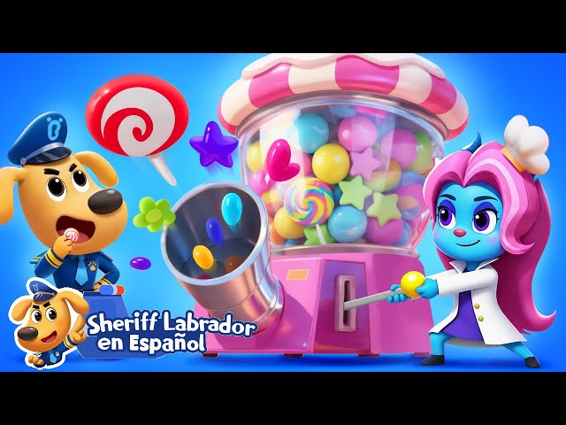 Super Explosive Candies 💥 Cartoons 🔍Sheriff Labrador in Spanish