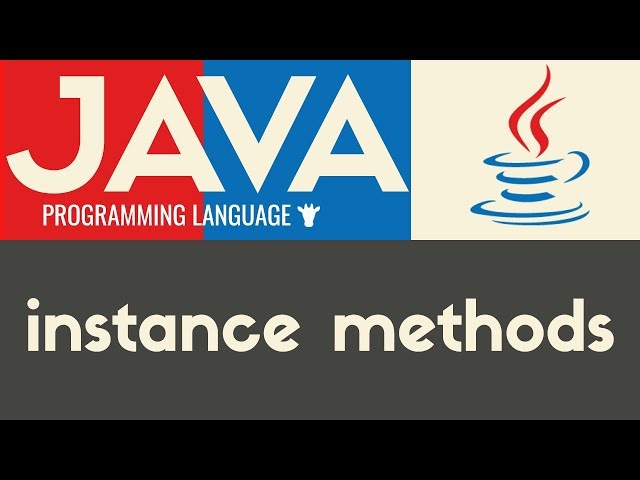 Object & Instance Methods | Java | Tutorial 30