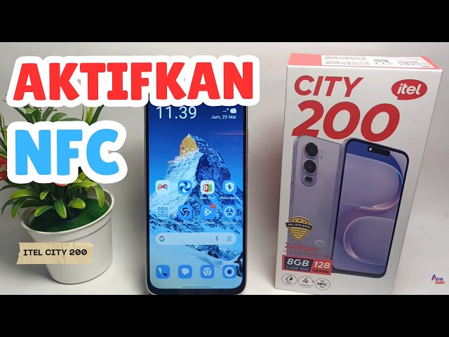 Cara Aktifkan NFC di Hp Itel City 200
