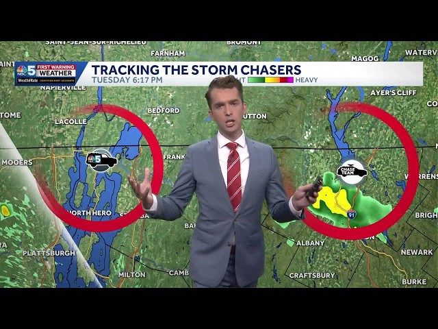 Tracking Tuesday night severe storms, drier and cooler later this week (07-14-26)