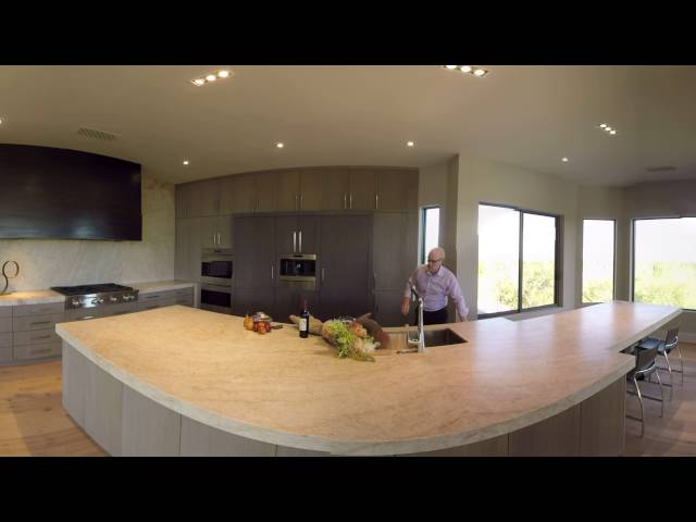 Mountainside Modern VR - Contemporary Kitchen with a Stunning View