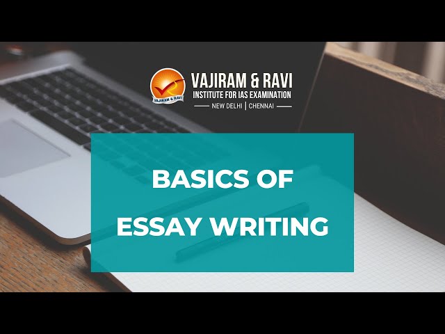 Basics of Essay Writing | UPSC CSE Main Exam | Vajiram & Ravi