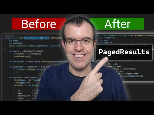 Repeating EF Core pagination logic? Not with PagedResults