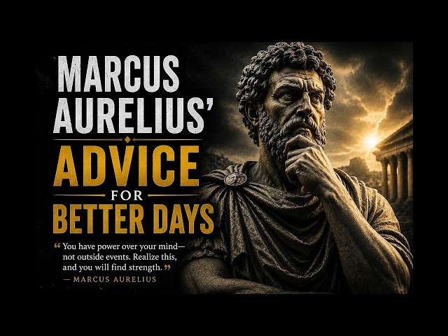 Marcus Aurelius' Advice For Better Days | Stoic Wisdom That Can Transform Your Mind