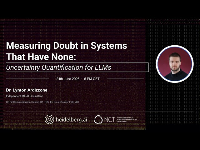Measuring Doubt in Systems That Have None: Uncertainty Quantification for LLMs | Lynton Ardizzone