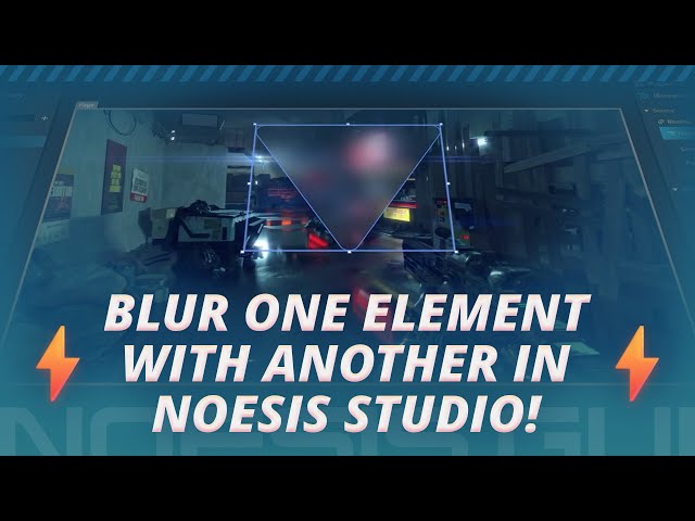 Blur one Element with another in Noesis Studio! (⚡Quick Tip⚡)
