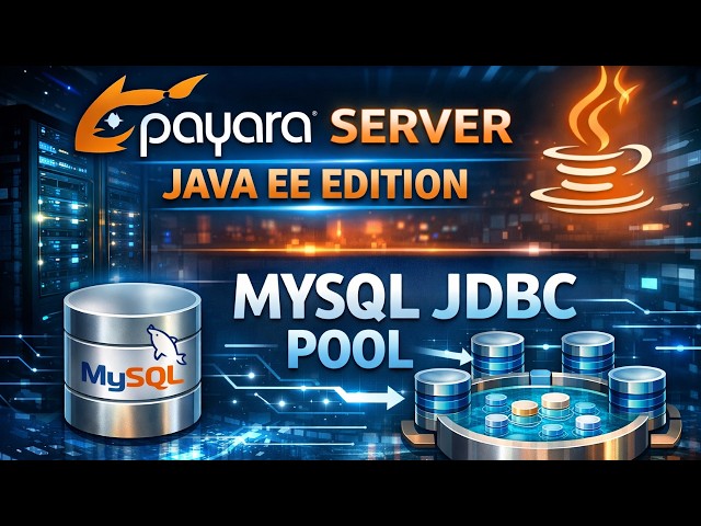 How to create pool and jdbc resource Mysql | Payara 6,7 l Java EE Basics