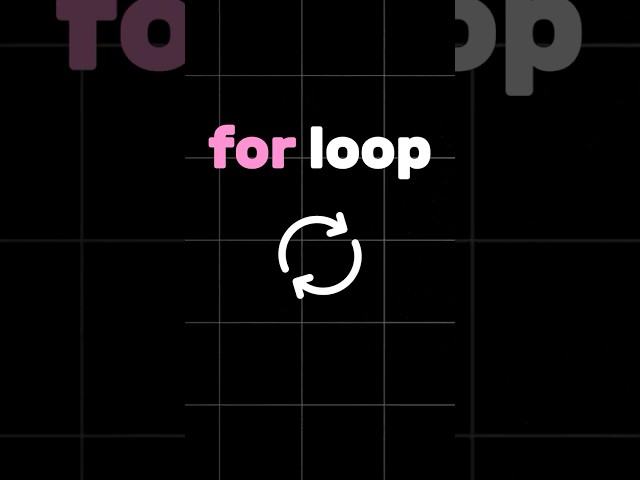 Why For Loops Matter in Python #shorts