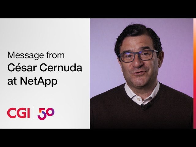 CGI at 50 years: A strategic partnership with NetApp