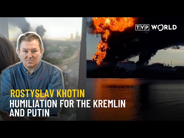 Ukrainian strike hits oil terminal in St. Petersburg | Rostyslav Khotin