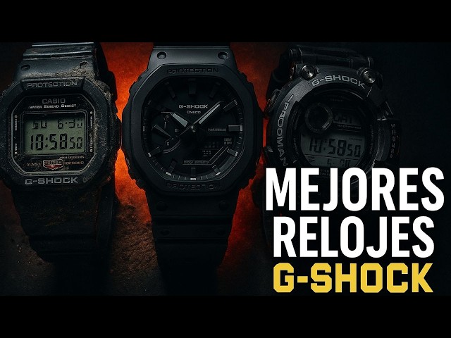 TOP 10 G-SHOCK 2025 ⌚ Los Mejores Relojes Casio que Aguantan TODO