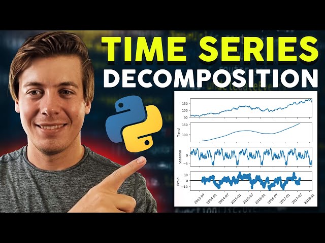 Time Series Decomposition in Python: Trend, Seasonality, and Residuals Explained