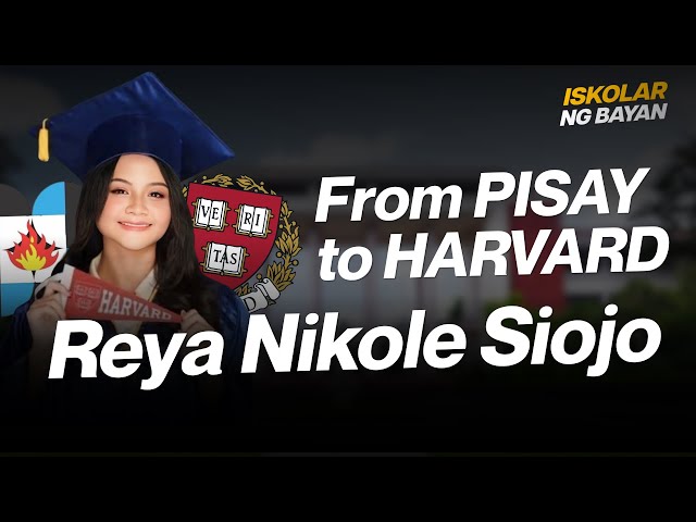 From Pisay to Harvard — Interview with Reya Siojo