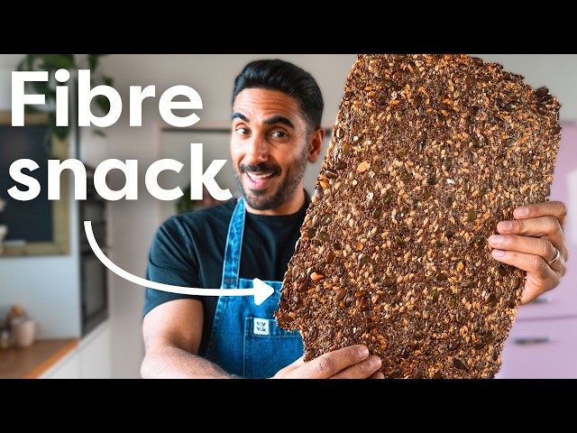 High-fibre, anti-inflammatory crackers you can eat with everything (no flour, no additives)