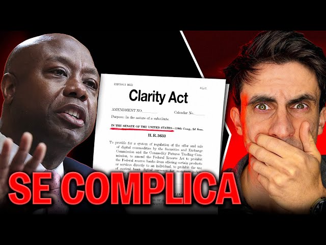 🚨 ¡XRP y Bitcoin en PELIGRO! La Ley Clarity se Está Complicando