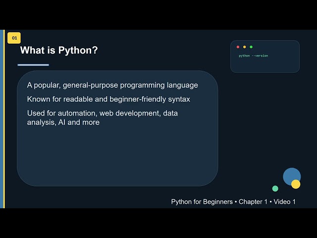 Python for Beginners #1 – Introduction | Learn Python from Scratch