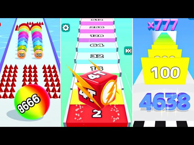 999B Ball in 2048 TILE 😱🔥 Ball Run 2048 vs Jelly Run 2048 (8T) vs Number Master Run | MAX Battle!
