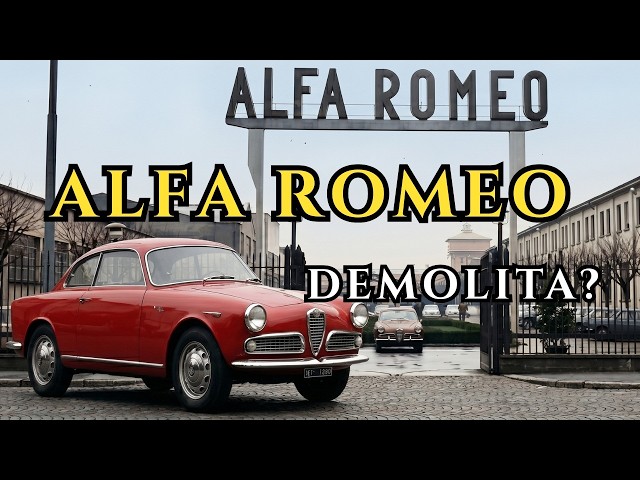 THE COLLAPSE OF ARESE | THE ALFA ROMEO FACTORY WAS DEMOLISHED IN RECORD TIME
