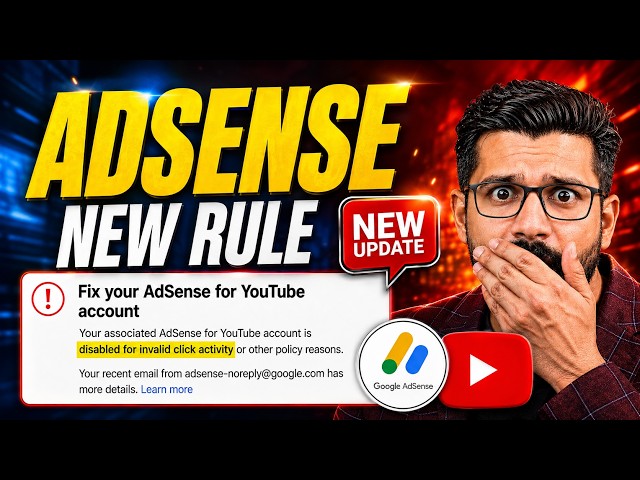 AdSense New Rule :- Invalid Click Activity Policy