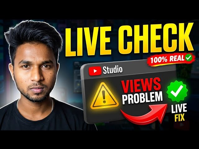 🔥 Apna YouTube Channel LIVE Check Karwao! 😱 | Views & Watch Time Problem LIVE