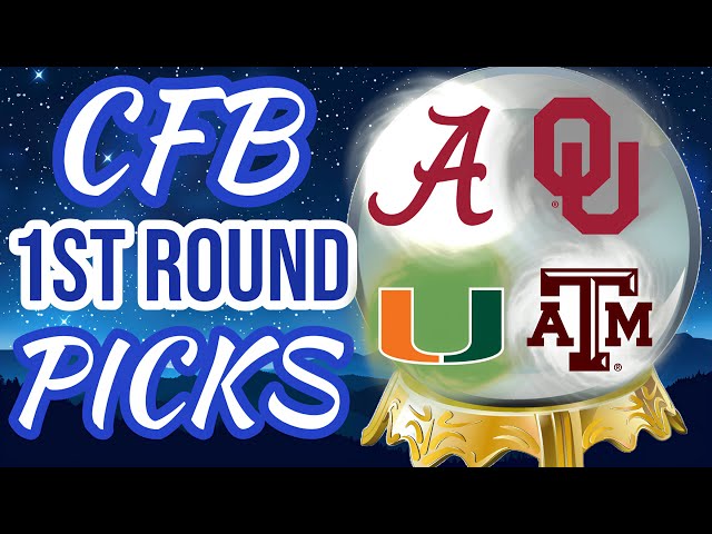 College Football Playoff *1st Round* Picks & Predictions | 2025