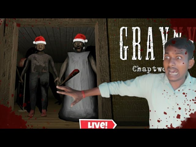 🔴👀Granny Horror Game LIVE |  LXGN Gaming | No Commentry 🔥😱