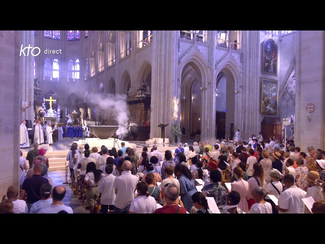 Vêpres du 15 août 2026 à Notre-Dame de Paris - Solennité de l'Assomption