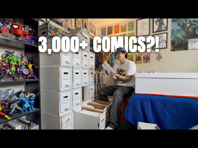 Trying to Organize My 3,000+ Comic Collection | Day in the Life