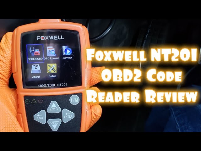 Foxwell NT201 OBD2 Code Reader Review And How To Use