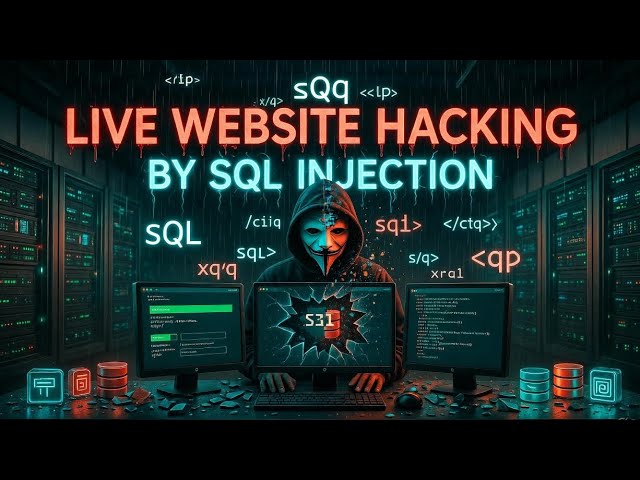 🔴 LIVE Ethical Hacking: Hack a Website with SQL Injection in Real Time (100% Legal Demo)