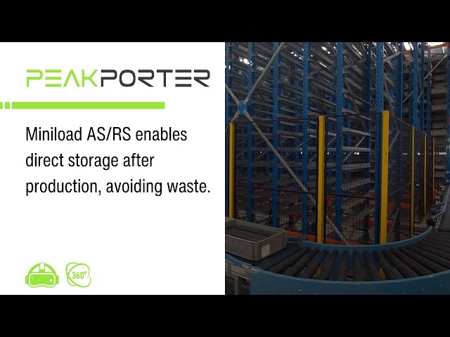 Streamlining Production Logistics: How to Optimize Your Manufacturing Process with AS/RS in 360 VR