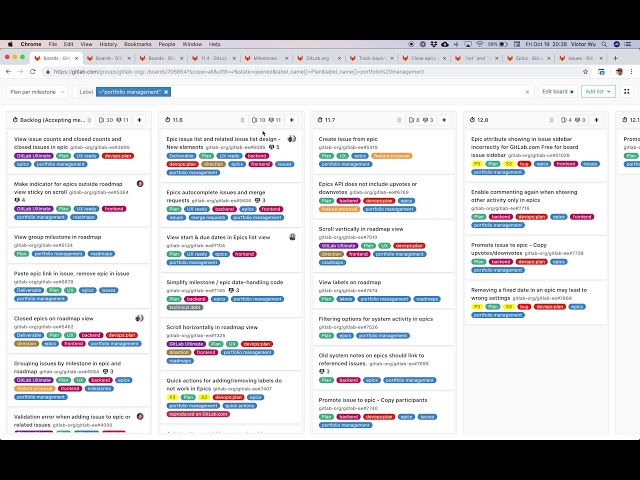 How GitLab uses GitLab PPM (Portfolio and Project Management)