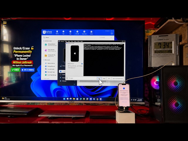 Unlock/Erase Permanently🔓“iPhone Locked to Owner” Without Jailbreak (No Apple ID or Password!)✅FREE