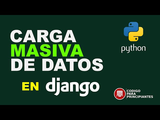 📥 How to bulk load data in Django ⚙️🧠