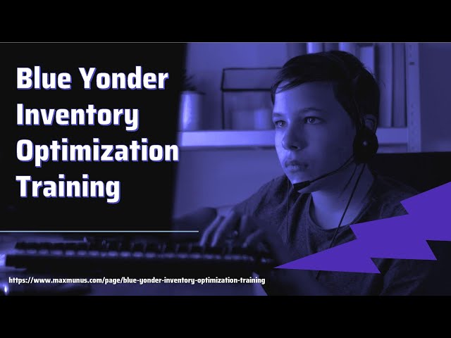 Blue Yonder Inventory Optimization Training – (Course & Certification Tips)
