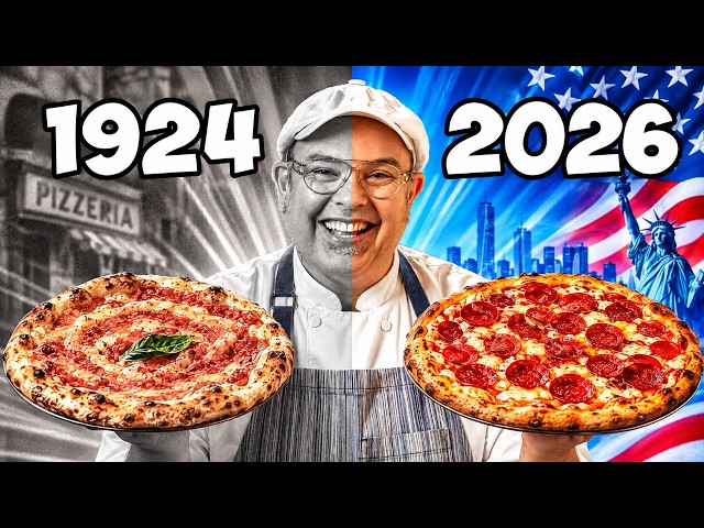 100 Years of Pizza Evolution Explained