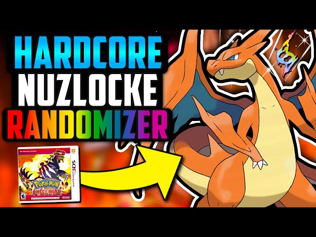 CAN I BEAT A POKÉMON OMEGA RUBY HARDCORE NUZLOCKE WITH ONLY RANDOM POKÉMON!? (Pokémon Challenge)