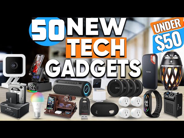 50 New Tech Gadgets Under $50 on Amazon You Need Today!