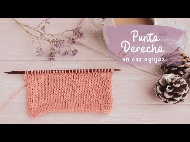 Knitting on two needles | step by step