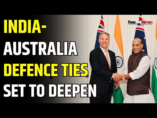 Grand Welcome for Australia Deputy PM in Delhi, Bilateral Security Dialogue Underway in Capital