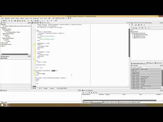 Interfaces und Factory in Delphi - Teil1