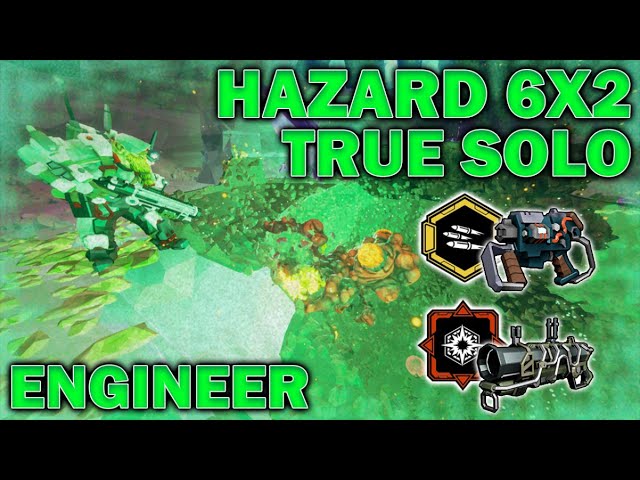 DRG: Hazard 6x2 True Solo MINING Engineer | EM Refire Booster Stubby + Fat Boy PGL